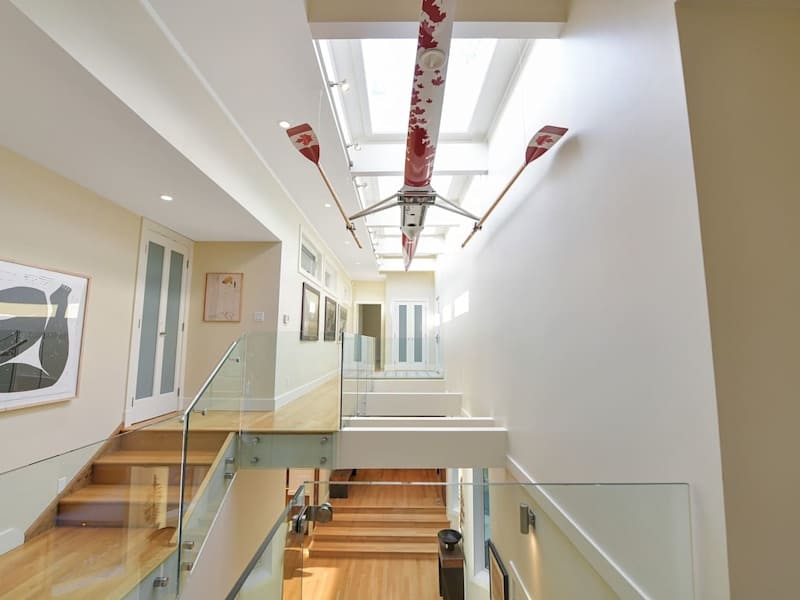 Upper floor landing.