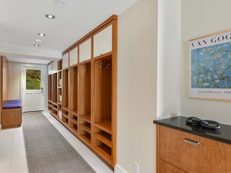 Second entryway into the house.