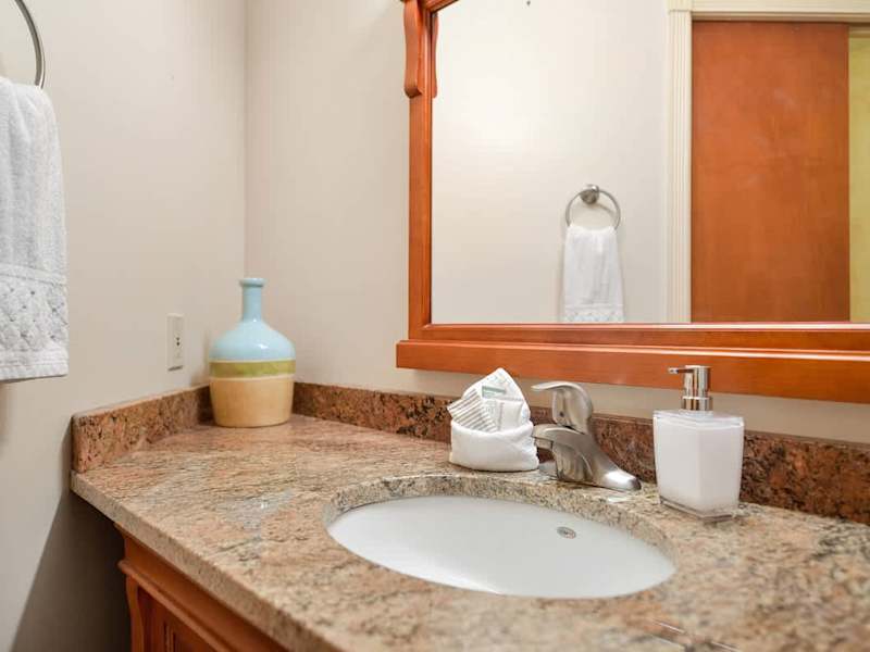 Downstairs washroom