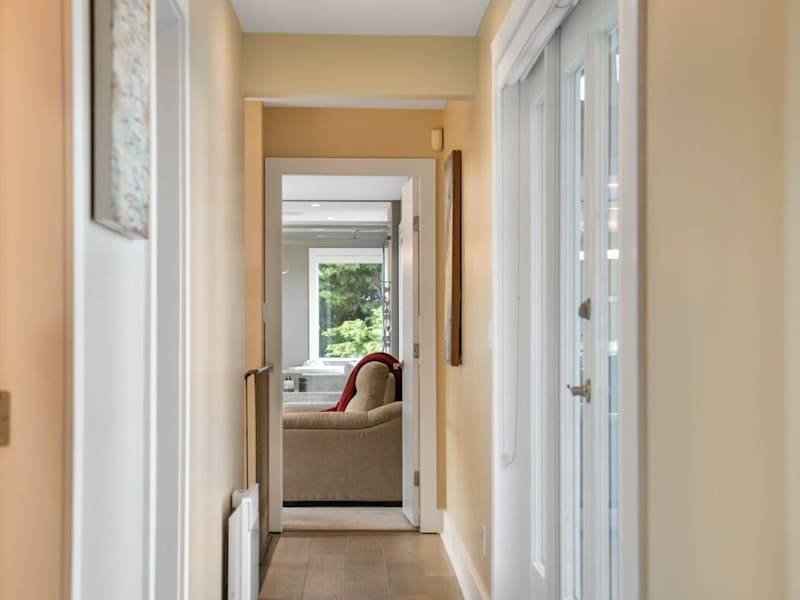 Top floor hallway.