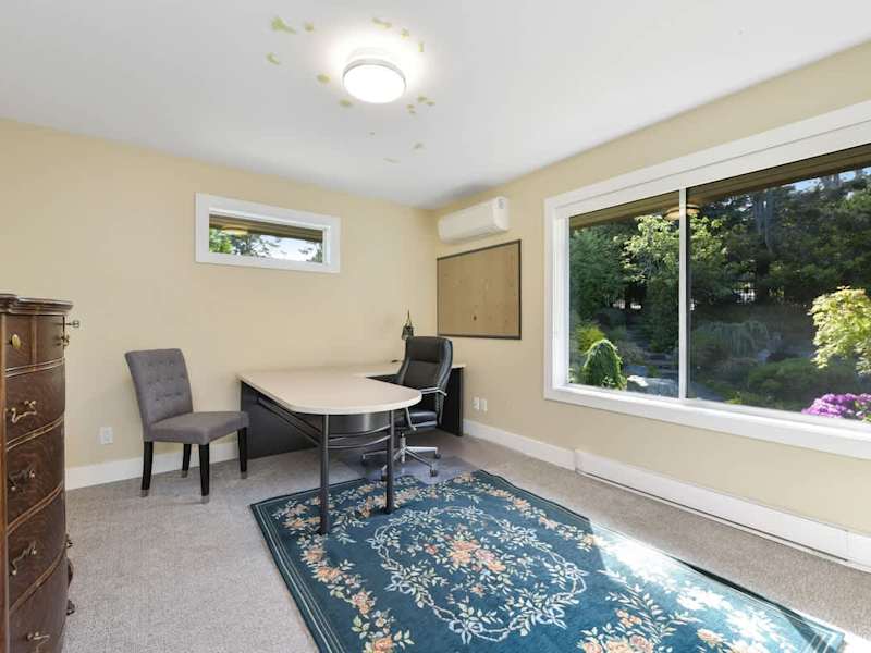 Top floor office space.