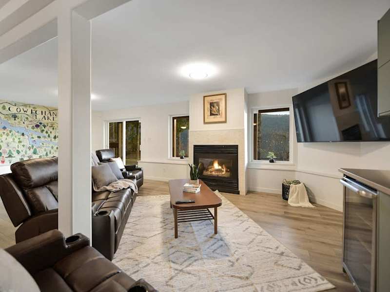 Ground level full rec-family room.
