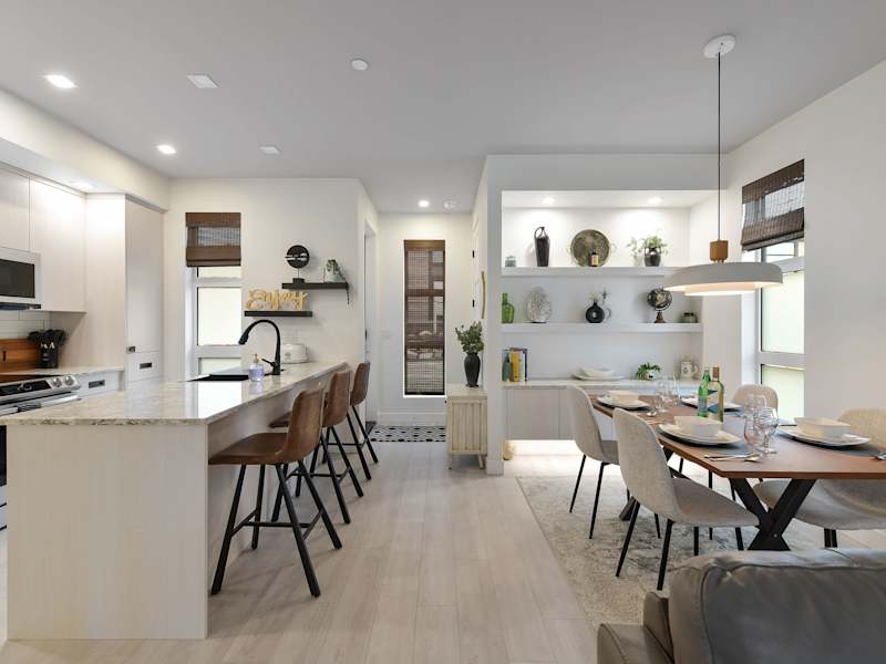 Kitchen and Dining area