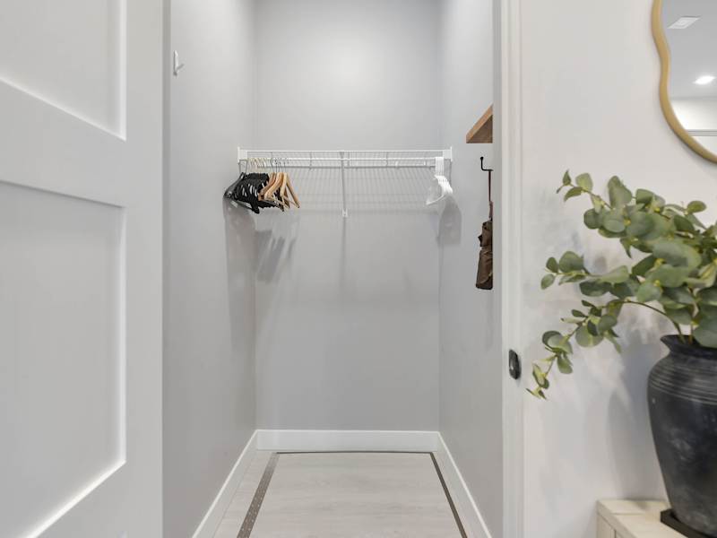 Main Floor Coat Closet.