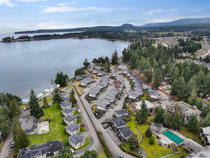 Sunridge Resort from the sky view. Just steps to the beach.