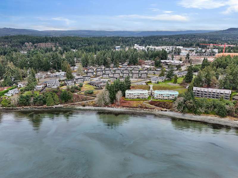 Sunridge Resort from the sky view. Just steps to the beach.