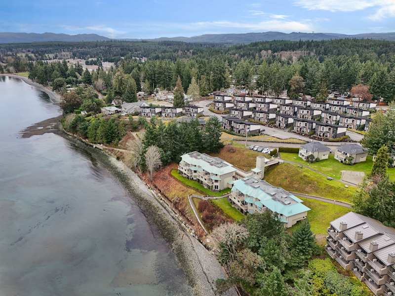 Sunridge Resort from the sky view. Just steps to the beach.