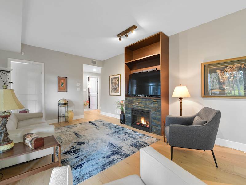 Living room space.