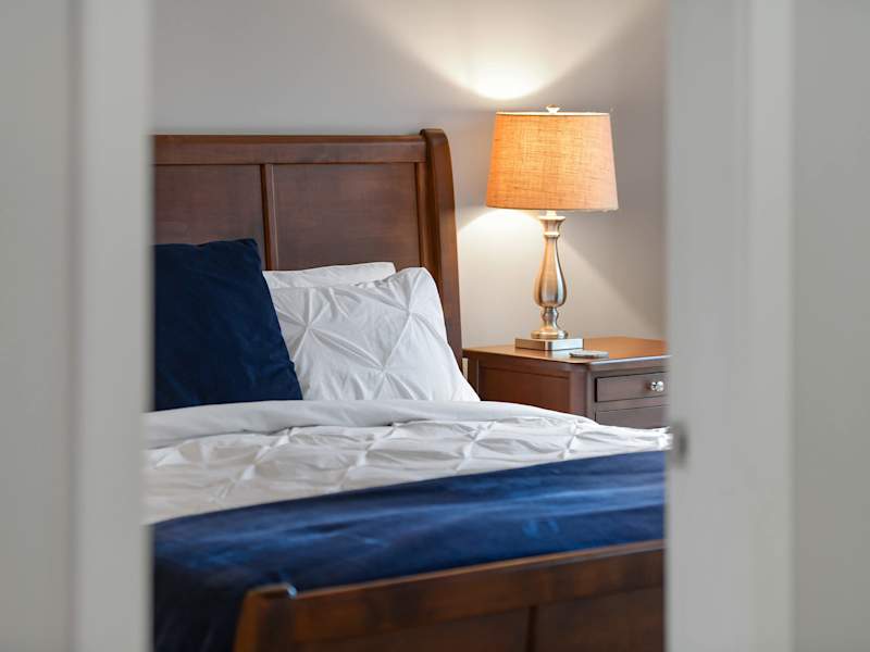 Primary Bedroom with King Bed.