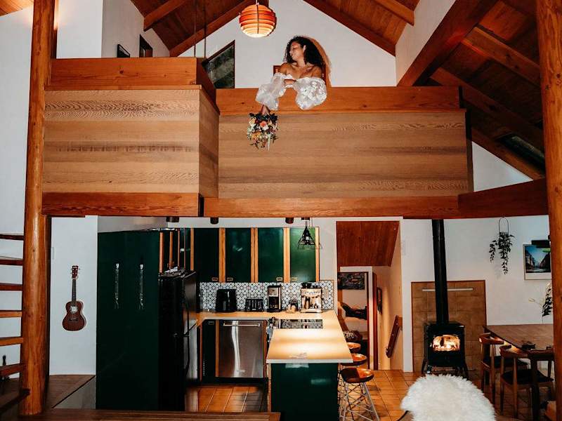 Skywood Mid Century Cabin with Private Sauna and Forest Views Near Mt Baker, photo 11 of 62