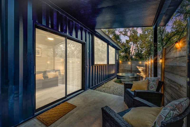 Unique Shipping Container |Cowboy Pool & Hot Tub — Driftwood
