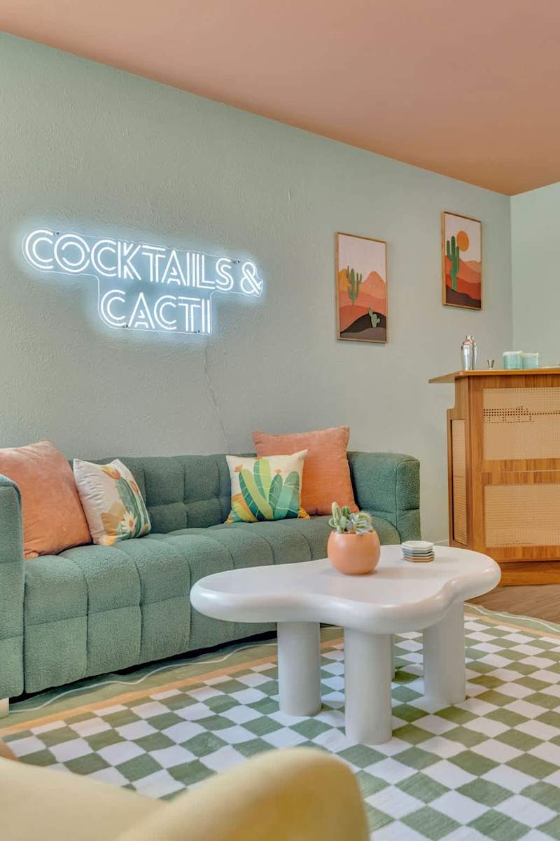 The Spicy Margarita | Cozy patio with fire pit — Austin