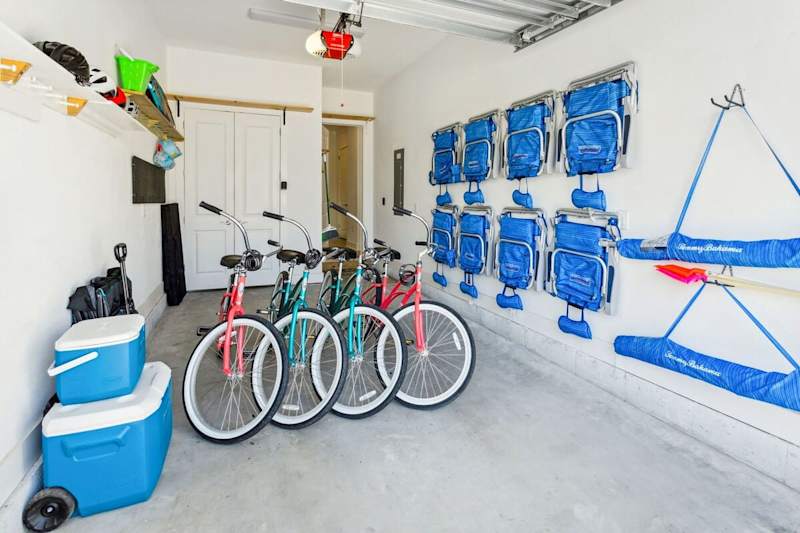 Beach gear and (4) adult bikes included in your stay!