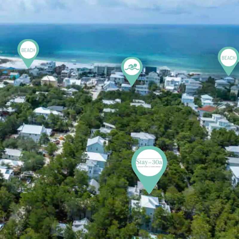 Two beach accesses within walking distance from home along with a community pool.