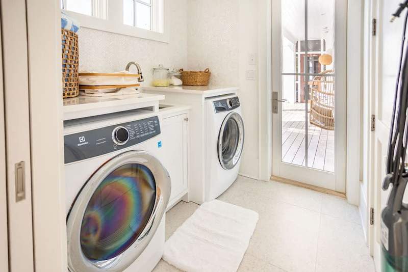 Laundry room on first floor.
