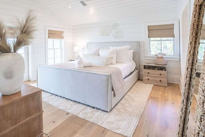 Bedroom #5 (primary) features a King bed, walk-in closet, and ensuite.