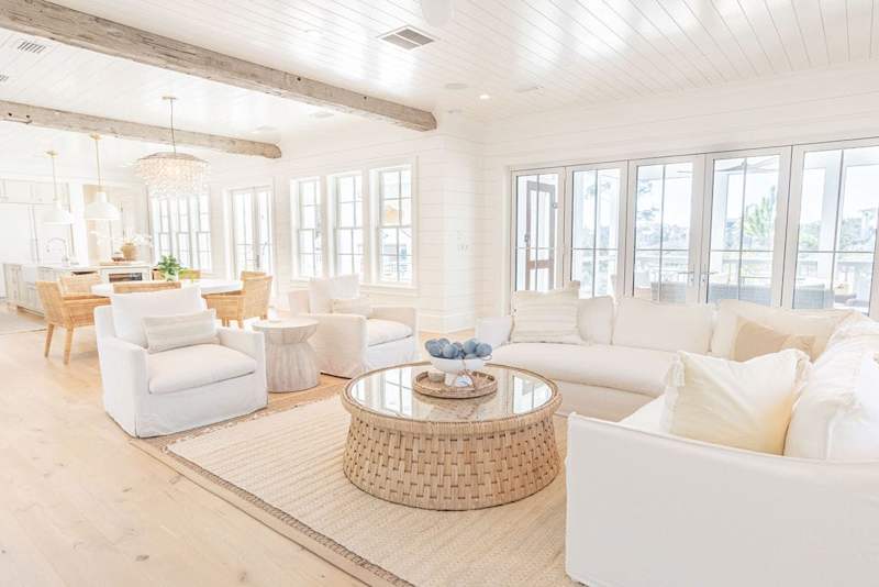 Open concept first floor perfect for gatherings.
