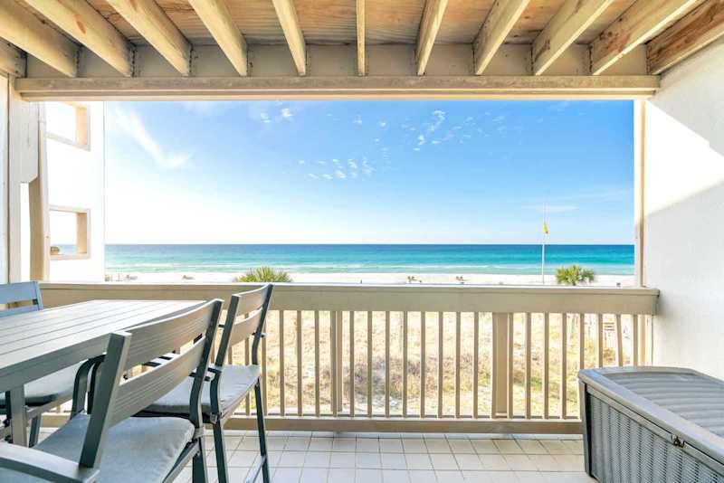 Step out onto the balcony in the morning and enjoy your coffee!