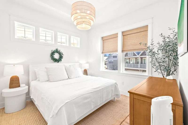 Primary bedroom features a King bed and an ensuite.