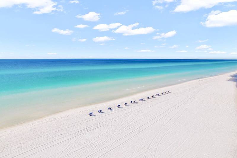 Deer Lake State Park is the closest public beach access!