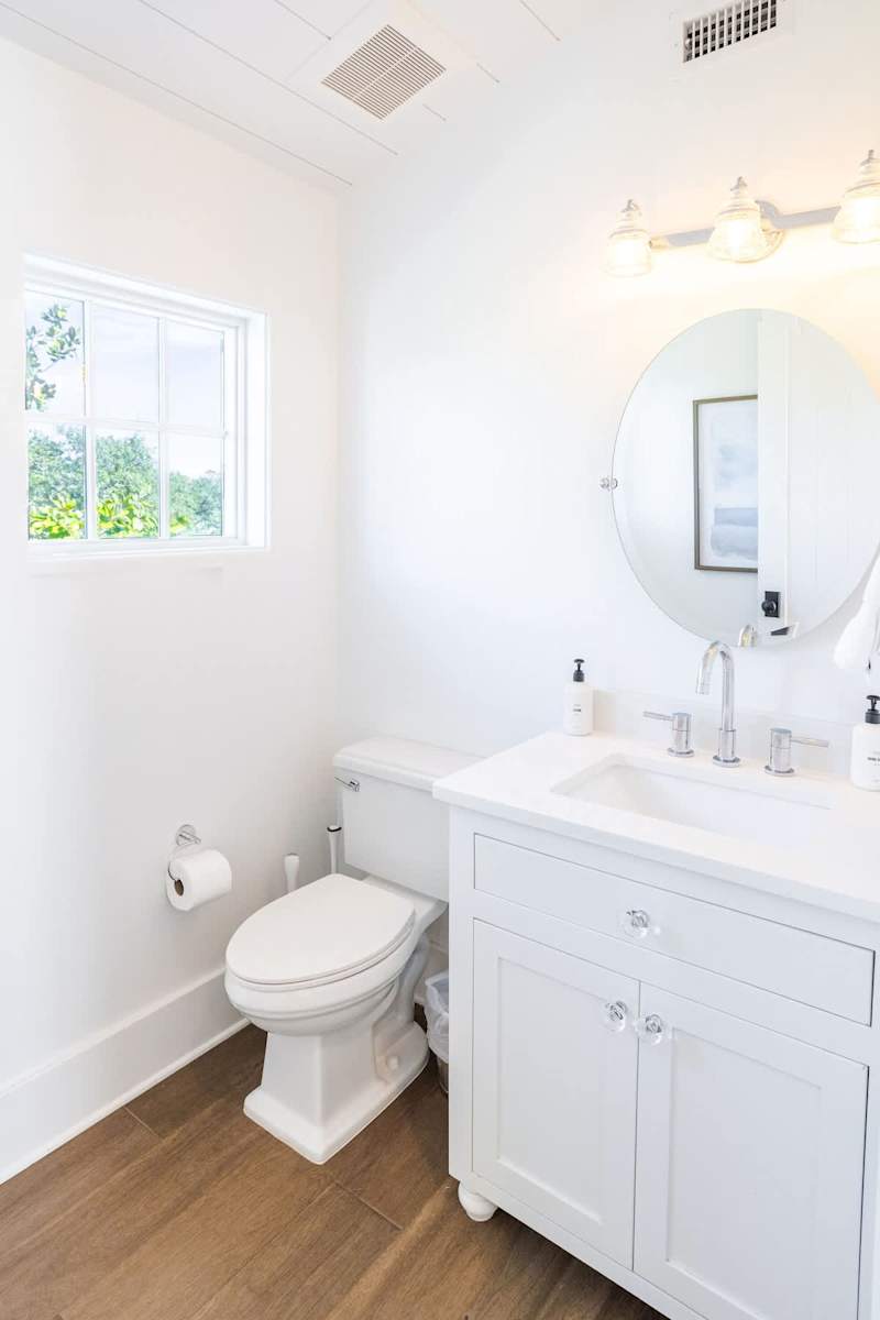 Half Bath off the loft bedroom.