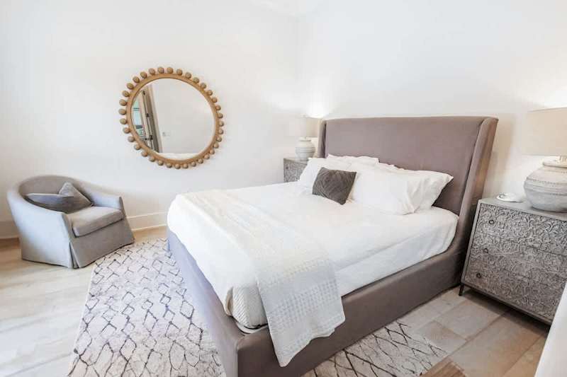 Bedroom #2 features a king bed and ensuite.