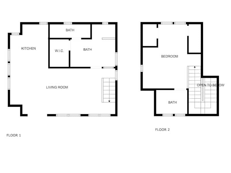 Carriage House Floor Plan