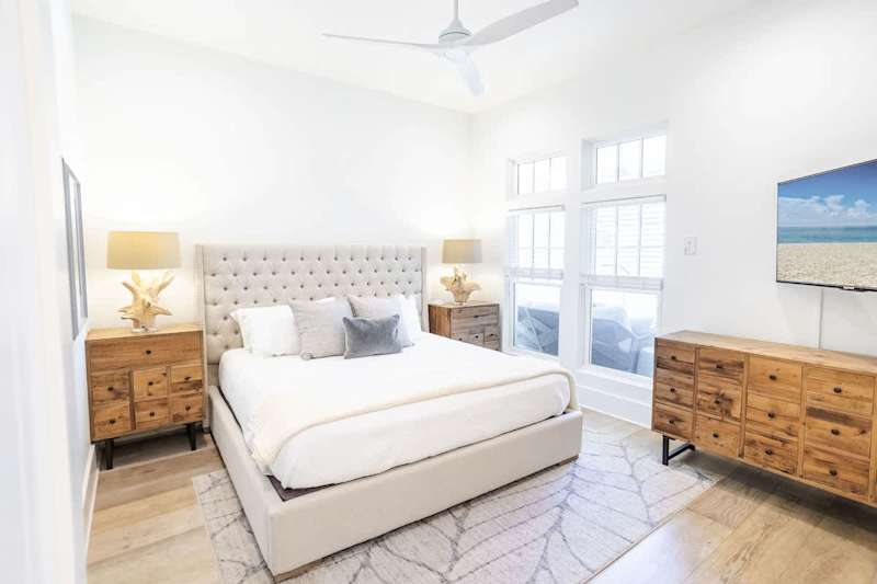 Bedroom #3 features a king bed and ensuite.