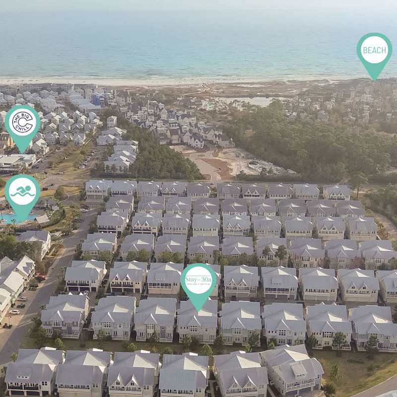 Home is located near The Big Chill & Deer Lake State Park beach access.