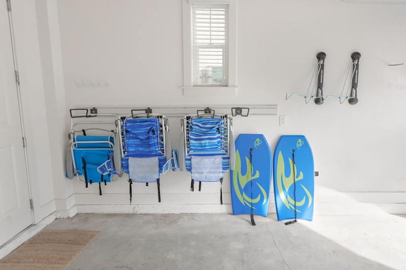 Plenty of beach gear to be enjoyed!