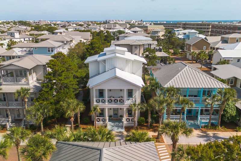 Seeking Sanctuary is a three story home.