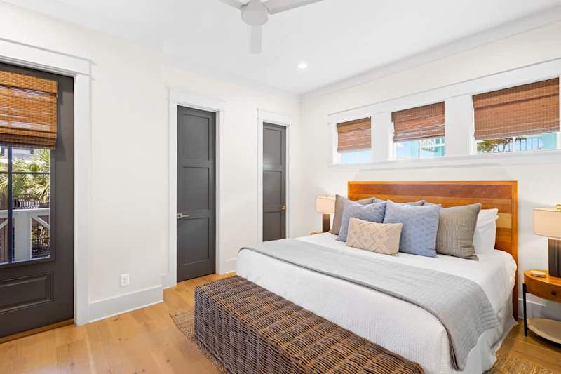 Bedroom #2 features a king bed, smart tv and ensuite.