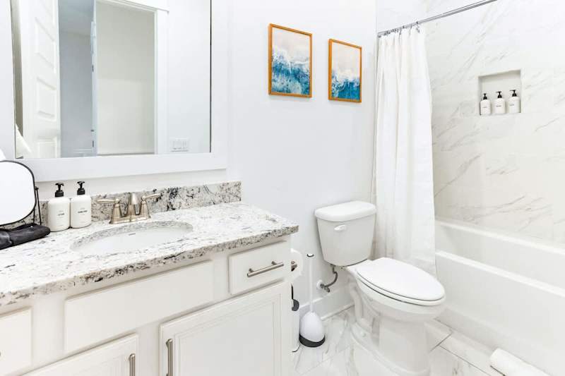Second floor full bathroom.