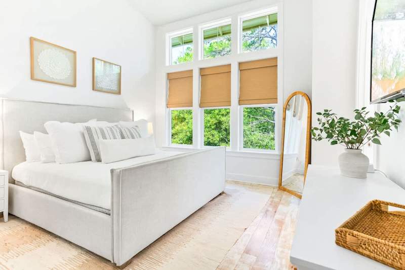 Bedroom #3 features a king bed, smart tv and ensuite.