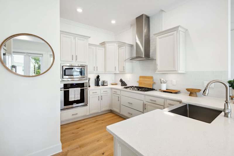 Gourmet kitchen is perfect for cooking meals at home!