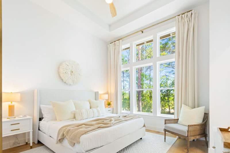 Bedroom #3 features a king bed, smart tv and ensuite.