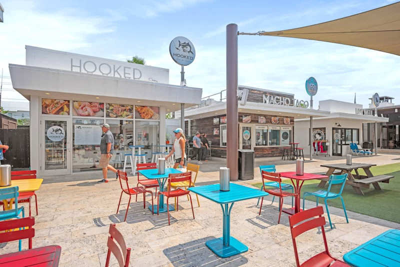 The Big Chill features tons of dining options!