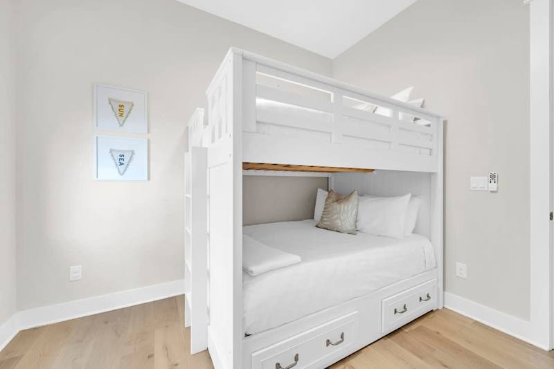 Bunk room is the perfect spot for the kiddos!