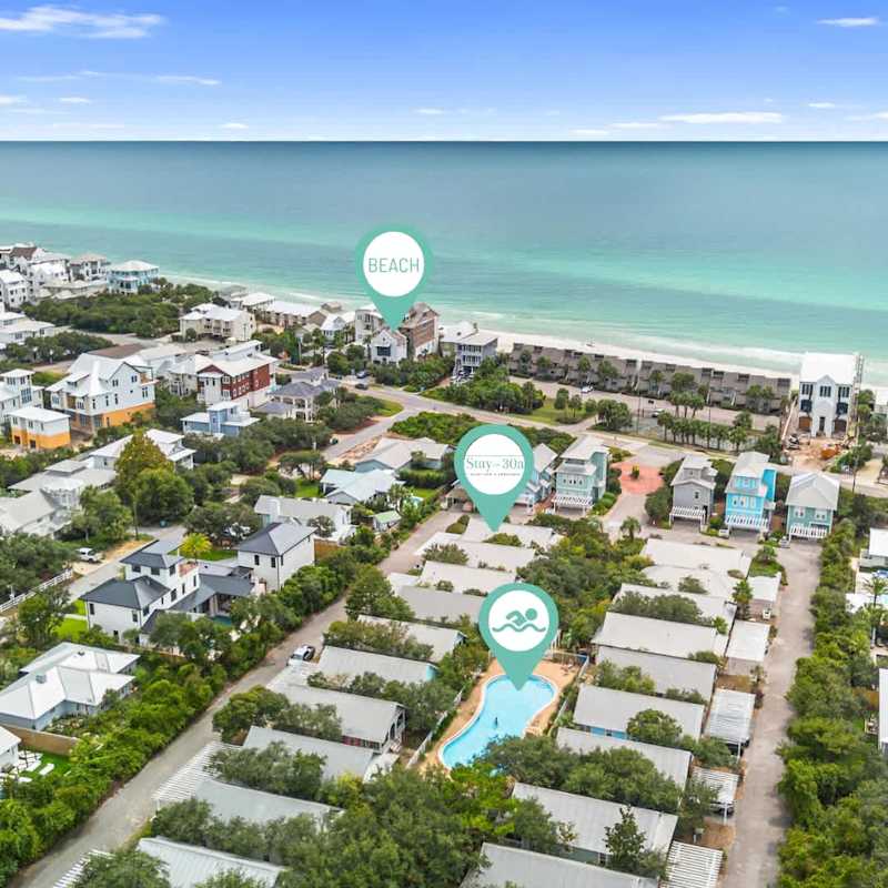 Steps from the Emerald Coastline, Private Beach Access, & Pool!