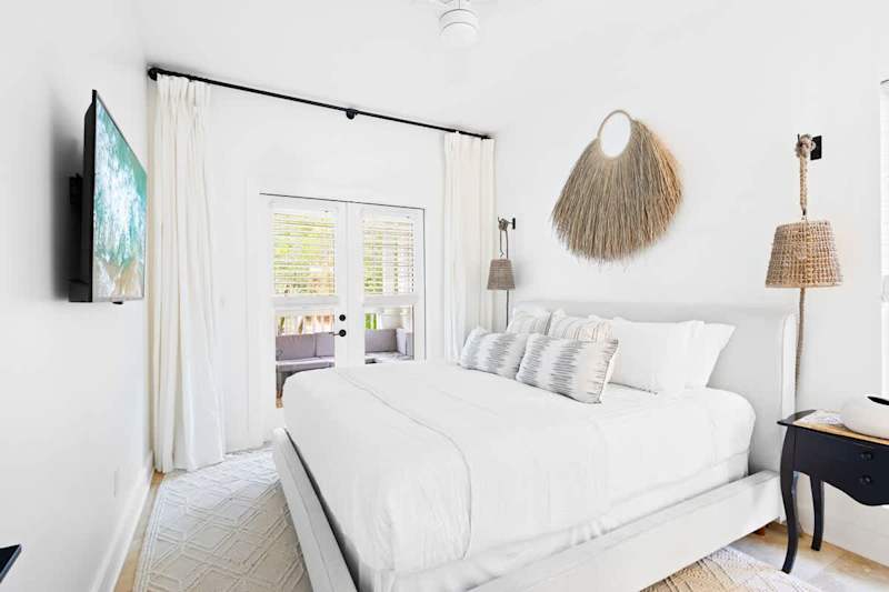 Bedroom #3 features a king bed, smart tv and ensuite.