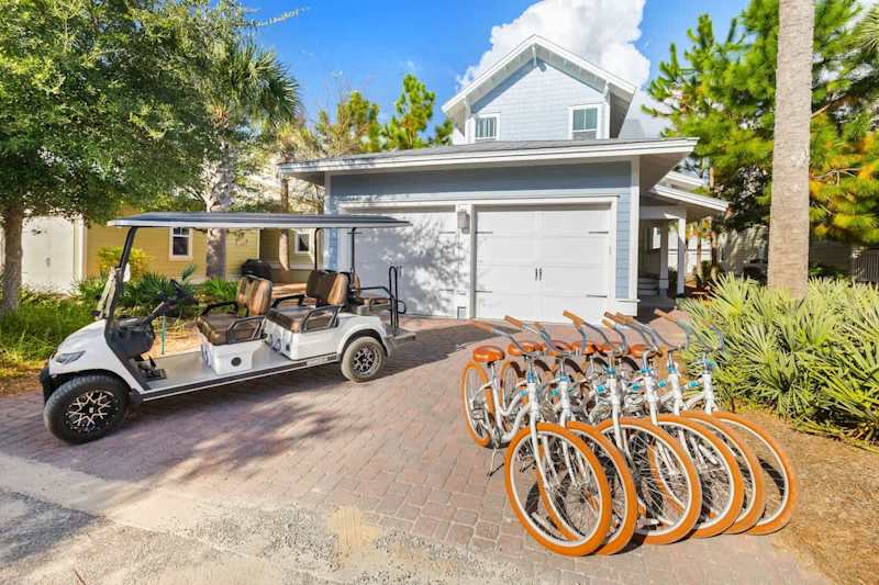 Home features 2 driveway parking spaces.