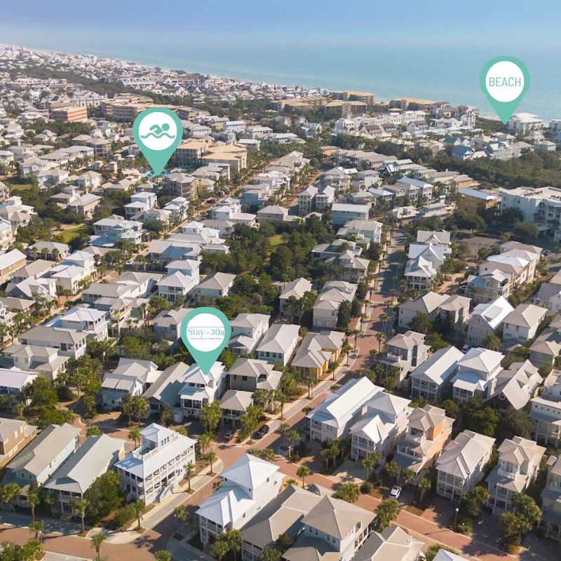 Located in the heart of Seacrest Beach close to beach access, pool and village!