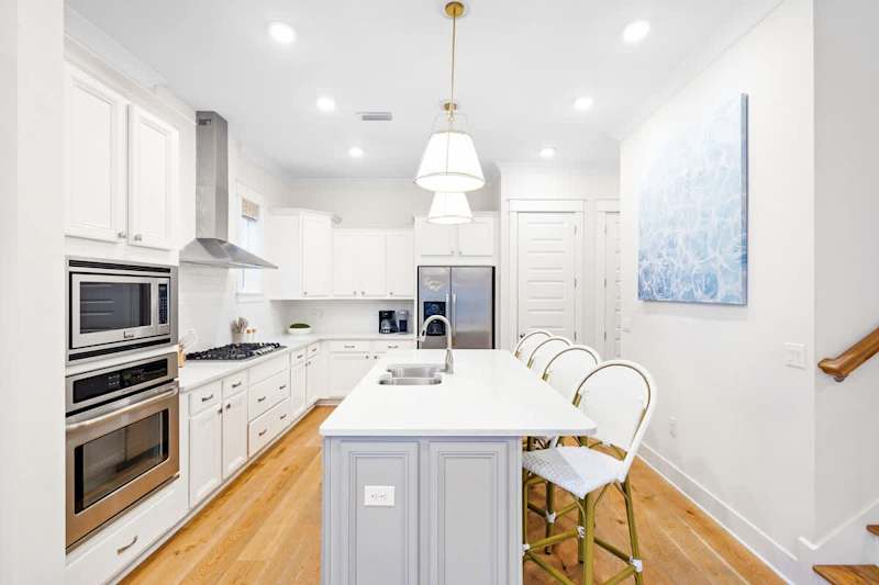 Enjoy cooking with family in the gourmet kitchen!