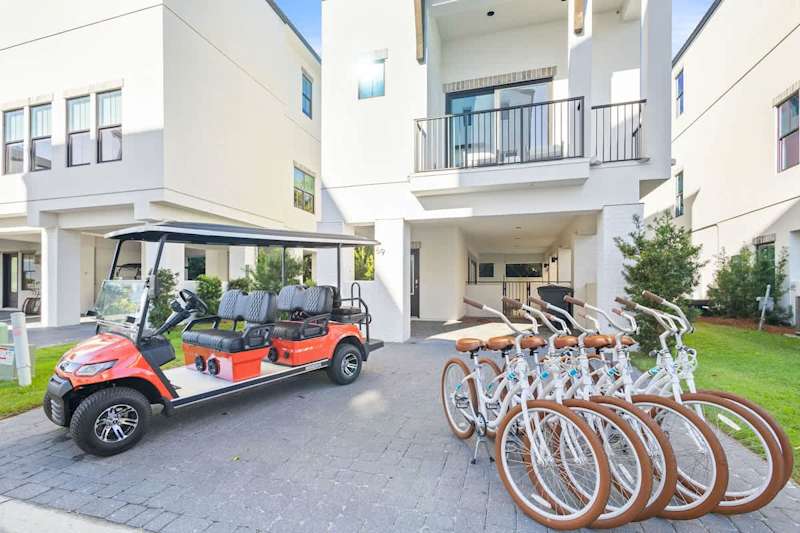 Home includes two driveway parking spaces.