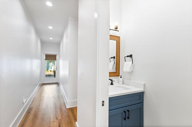 Half bathroom.