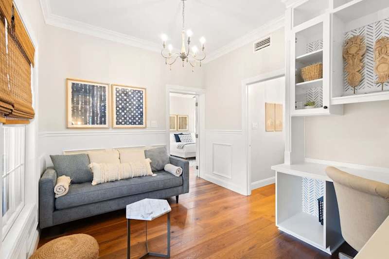 First floor features an office with a dedicated workspace.