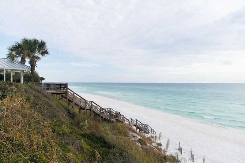 Private beach access.