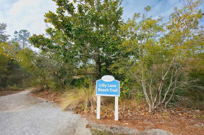 Follow the Lily Lane Beach Trail directly to the San Juan Beach Access.