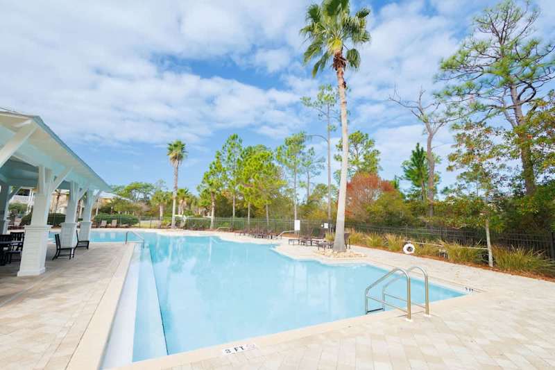 The Gathering Place community pool.