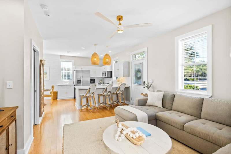 Open concept first floor.